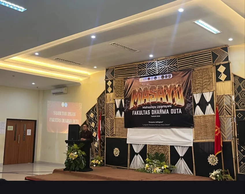 96 Mahasiswa Baru Ikuti MASAYU, Fakultas Dharma Duta Kenalkan Lingkungan Akademik dan Kehidupan Kemahasiswaan