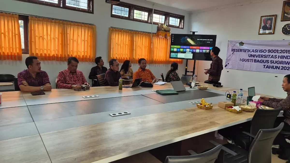 Fakultas Dharma Duta Ikuti Lead Sertifikasi ISO 9001:2015 dan ISO 21001:2025