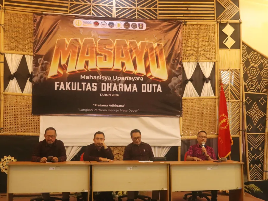96 Mahasiswa Baru Ikuti MASAYU, Fakultas Dharma Duta Kenalkan Lingkungan Akademik dan Kehidupan Kemahasiswaan