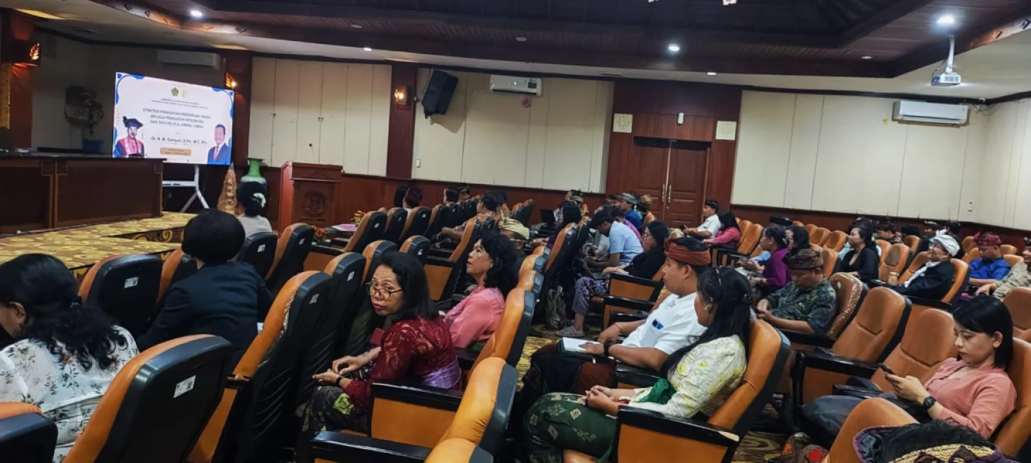 Strategi Penguatan Perguruan Tinggi Melalui Integritas dan Tata Kelola Jurnal Ilmiah