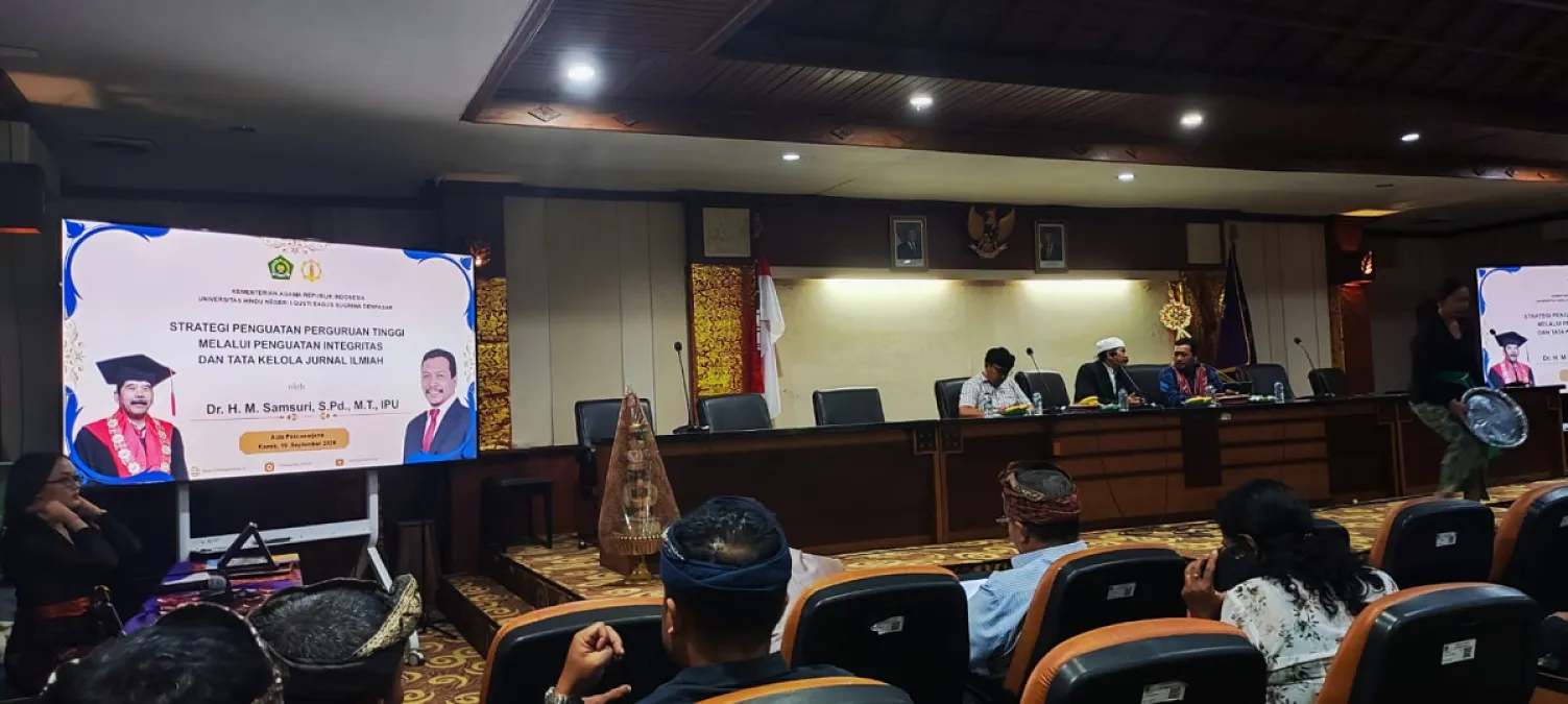 Strategi Penguatan Perguruan Tinggi Melalui Integritas dan Tata Kelola Jurnal Ilmiah