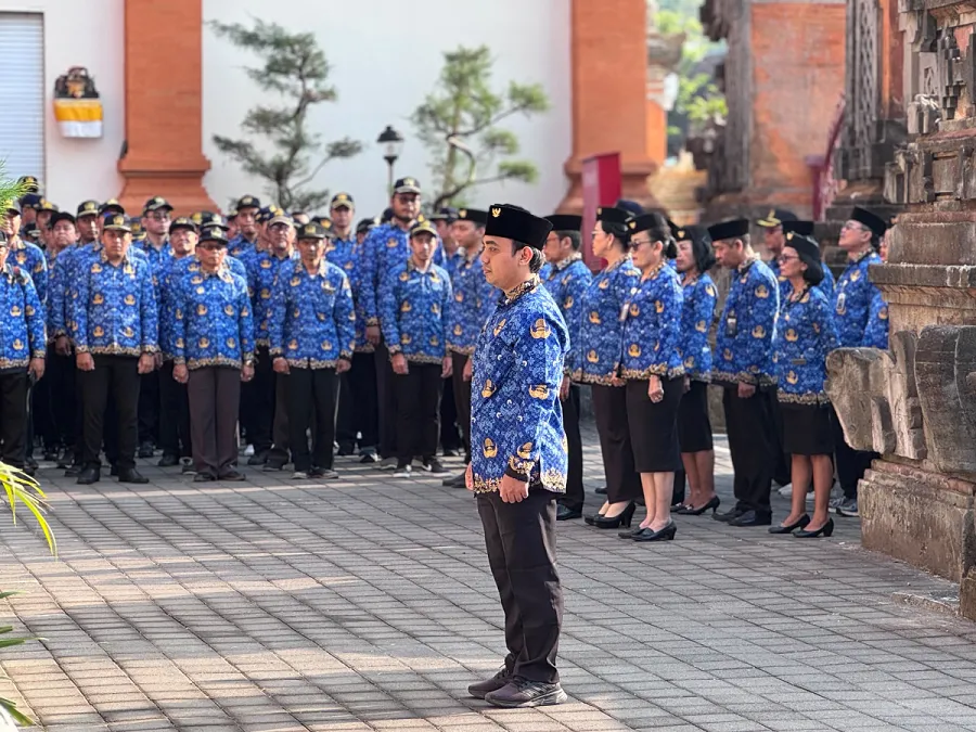 Peringati Hari Kesaktian Pancasila, UHN Sugriwa Gelar Upacara di Kampus Ratna