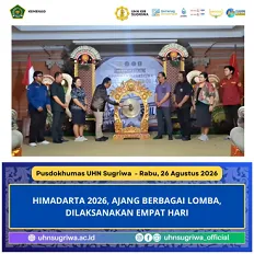 HIMADARTA 2026, DIGELAR BERBAGAI LOMBA, DILAKSANAKAN EMPAT HARI 