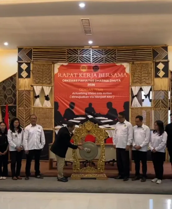 BUKA RAPAT KERJA ORKEMAS, DEKAN HARAPKAN HASIL SESUAI DENGAN KEBUTUHAN FAKULTAS.